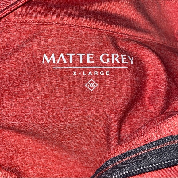 Matte Grey Hightower Half Zip Jacket - Picture 5 of 5